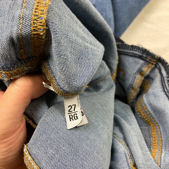 GAP Maternity Easy Leggings Size 4 Blue Jeans Leggings Skinny Slim Leg Pants - Picture 12 of 15